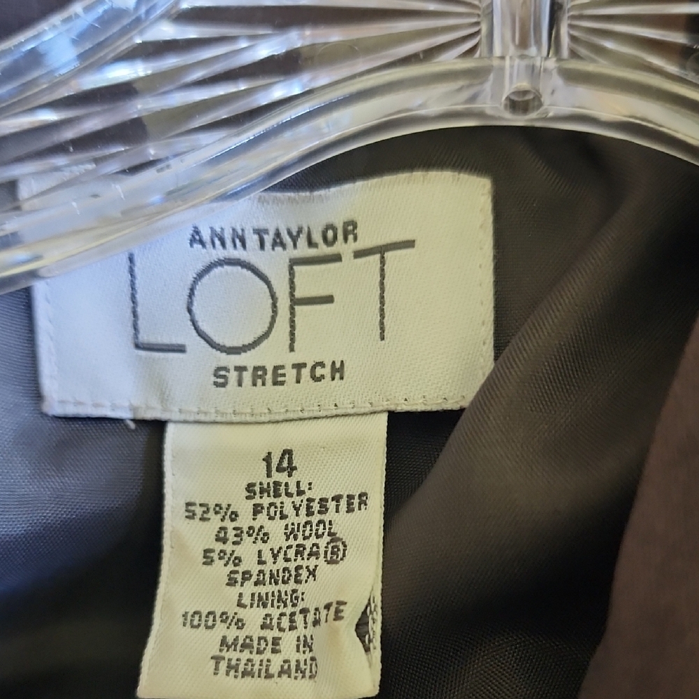 Loft Brown Blazer Tailored Versatile Design - image 2